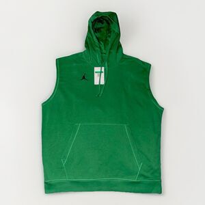 Jordan Dri-FIT Sleeveless Pullover Training Hoodie Men’s Green DQ7946-388 NWT